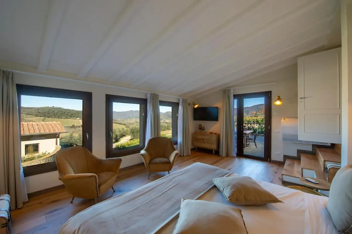 My Exclusive Italy - Chianti'S Villa With Vineyard, Infinity Pool & View بانسانو