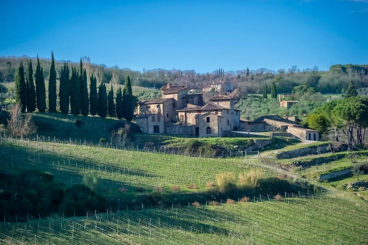 My Exclusive Italy - Chianti'S Villa With Vineyard, Infinity Pool & View بانسانو