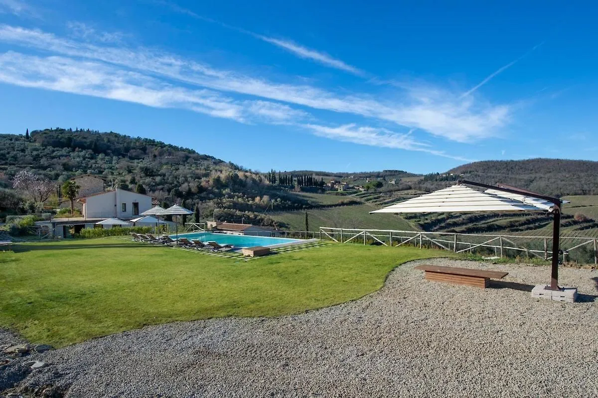 My Exclusive Italy - Chianti'S Villa With Vineyard, Infinity Pool & View بانسانو