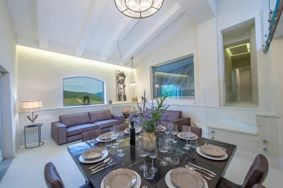 My Exclusive Italy - Chianti'S Villa With Vineyard, Infinity Pool & View بانسانو 0*,