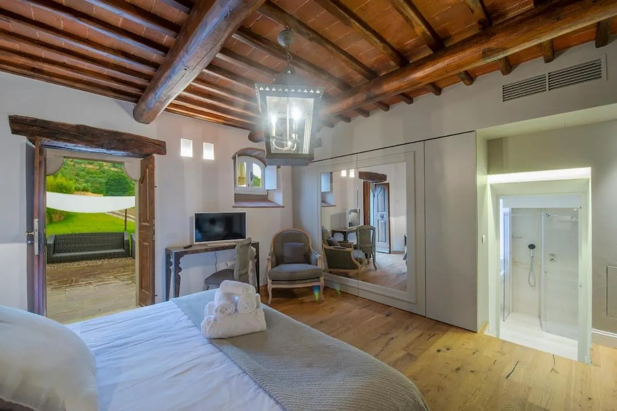 My Exclusive Italy - Chianti'S Villa With Vineyard, Infinity Pool & View بانسانو