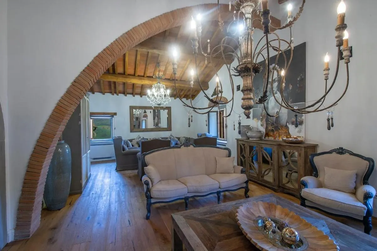 My Exclusive Italy - Chianti'S Villa With Vineyard, Infinity Pool & View بانسانو